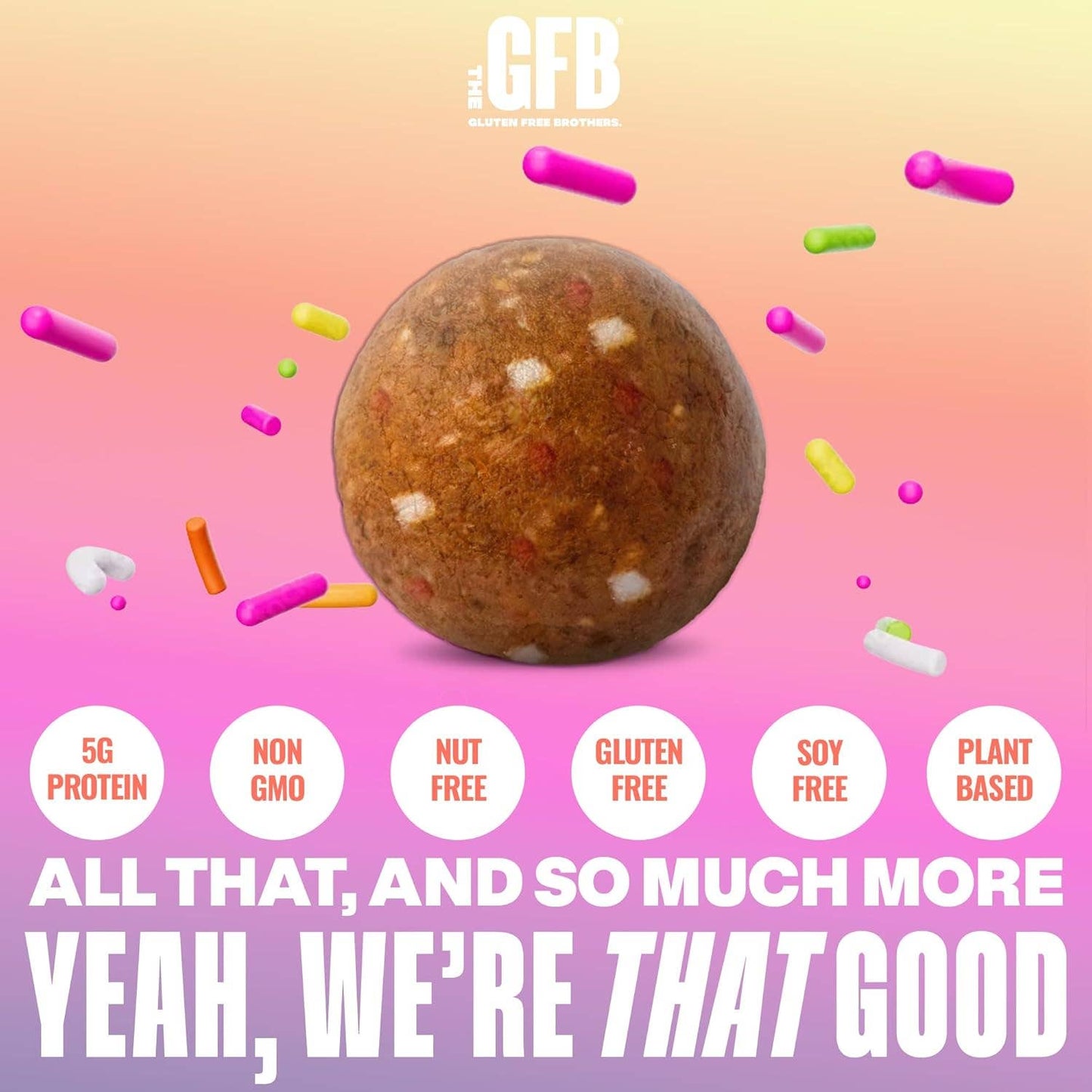 The GFB Birthday Cake Cookie Bites Nut Free Snack Pack