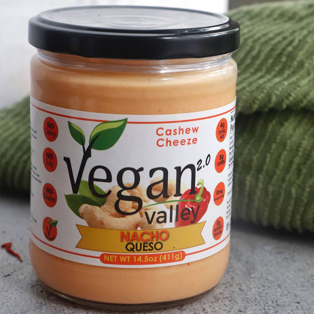 Vegan Valley Gourmet Plant-Based Cheese & Ranch Dips