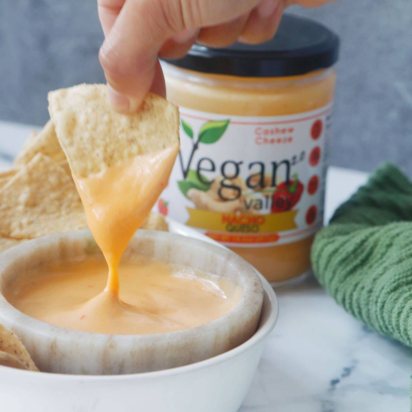 Vegan Valley Gourmet Plant-Based Cheese & Ranch Dips
