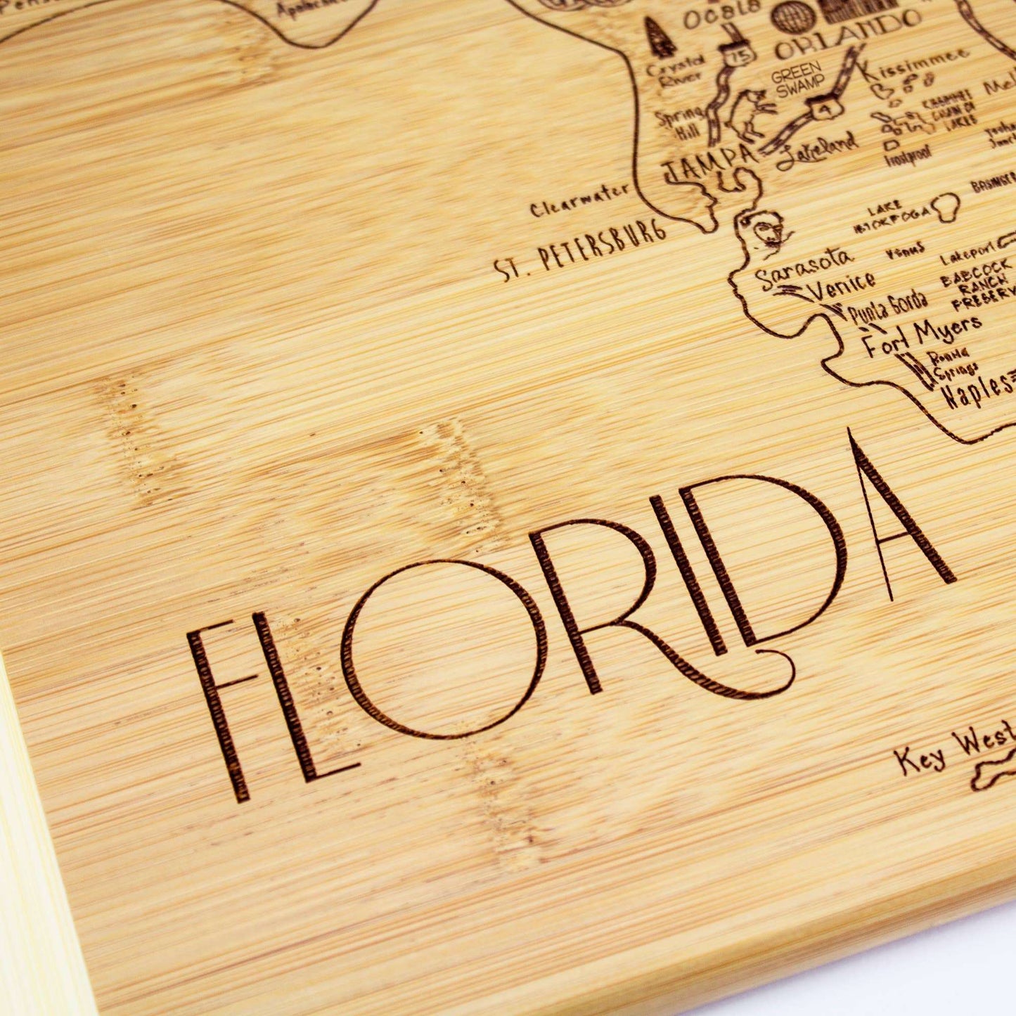 A Slice of Life Florida 11" Cutting & Serving Board