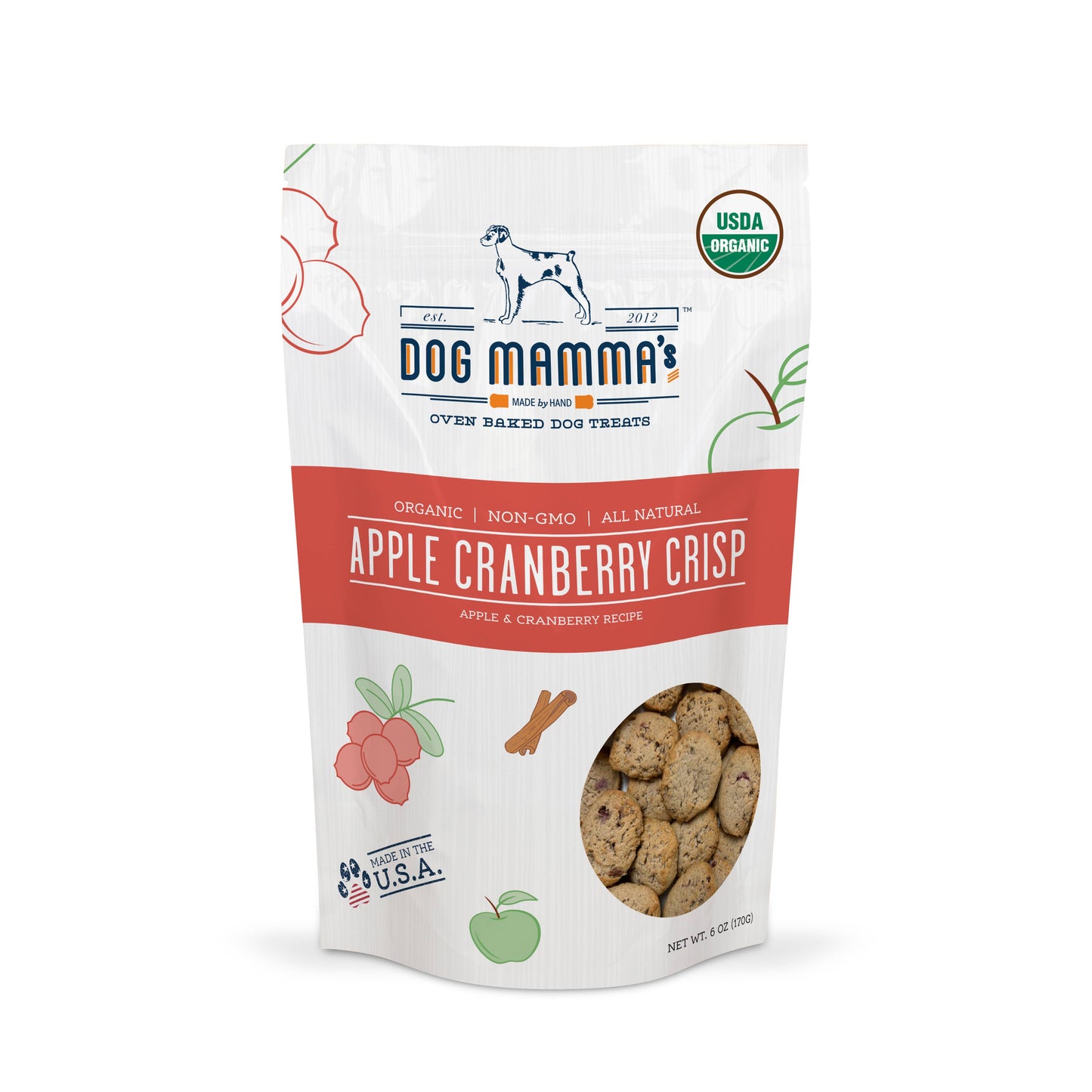 Gourmet Vegan Organic Dog Treats Assortment by Dog Mamma