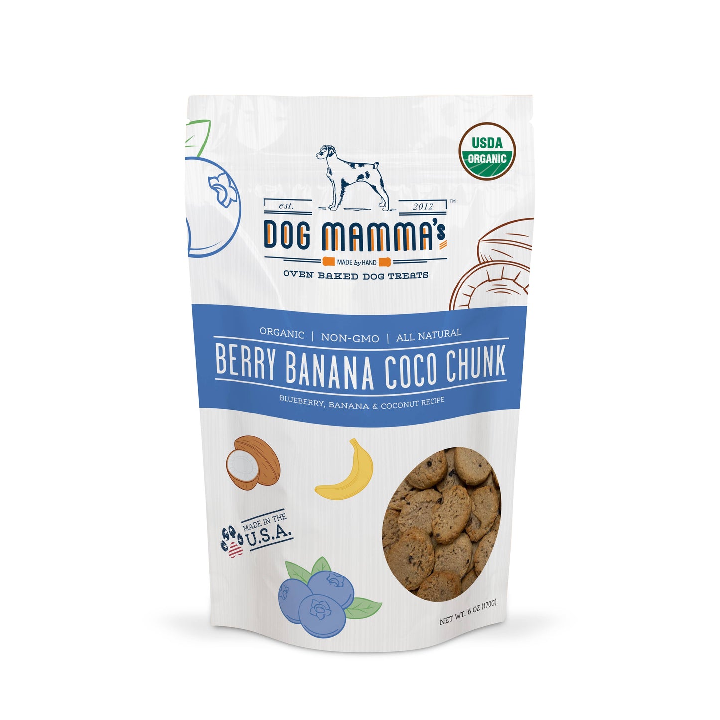Gourmet Vegan Organic Dog Treats Assortment by Dog Mamma