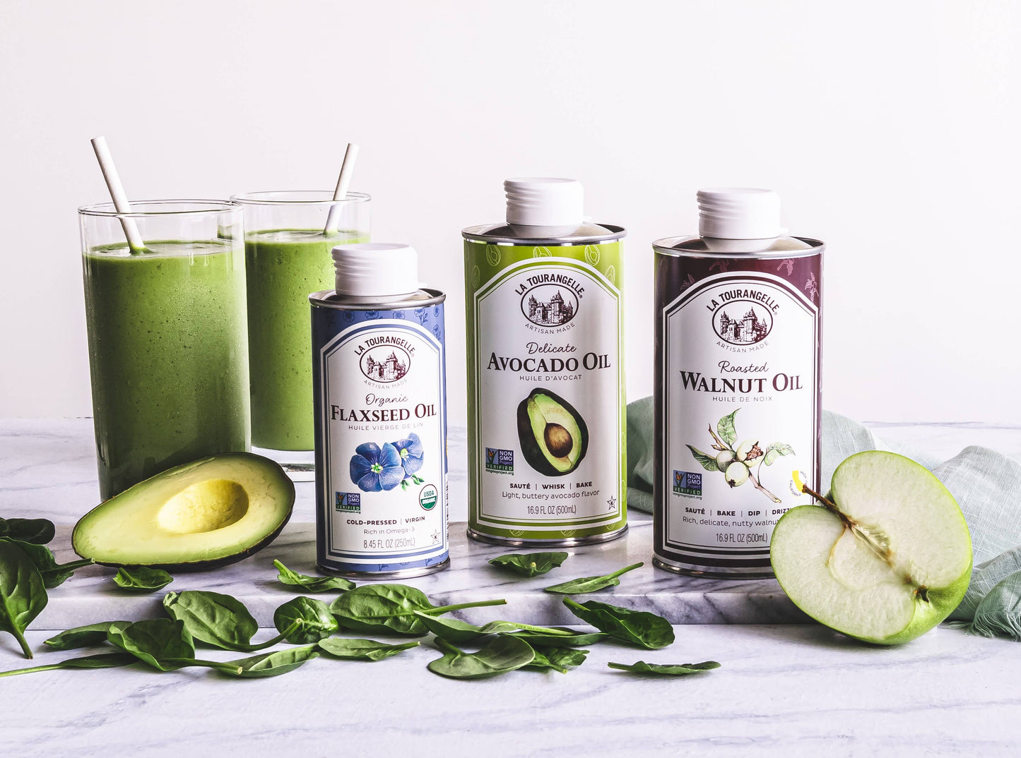 Artisan Oil Trio Gift Set: Walnut, Avocado & Sesame Essentials