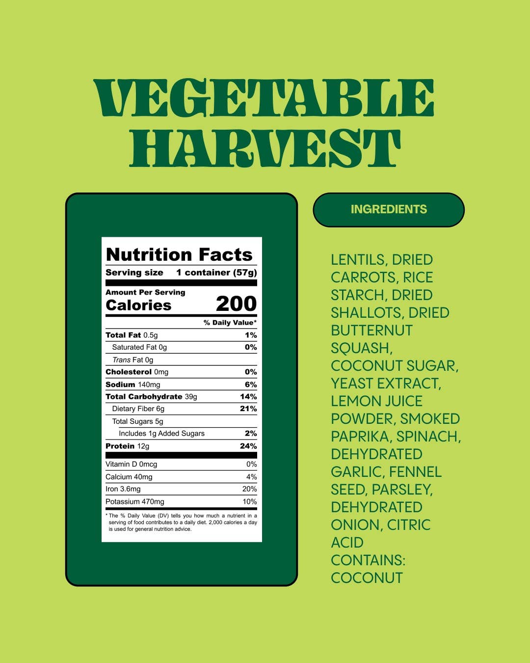 SALE - Lentiful Instant Lentils Low Sodium Vegetable Harvest