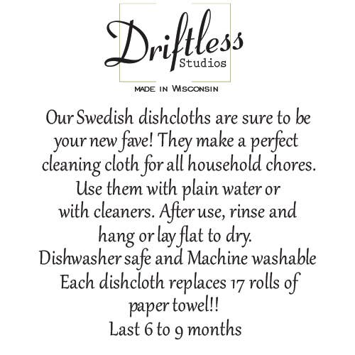 Swedish Dishcloth - Lemons