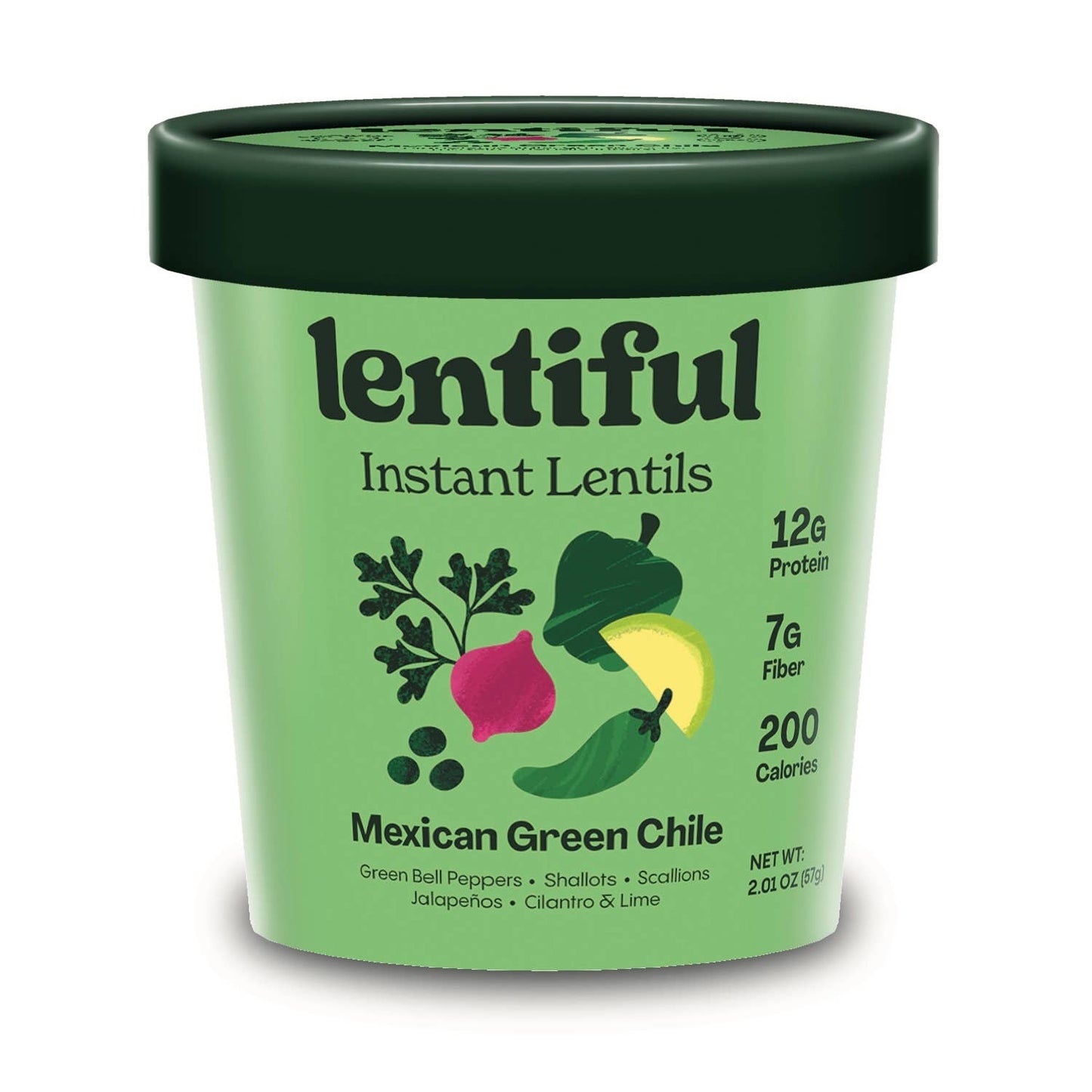 SALE - Zesty Mexican Green Chile Lentils with Jalapenos and Lime