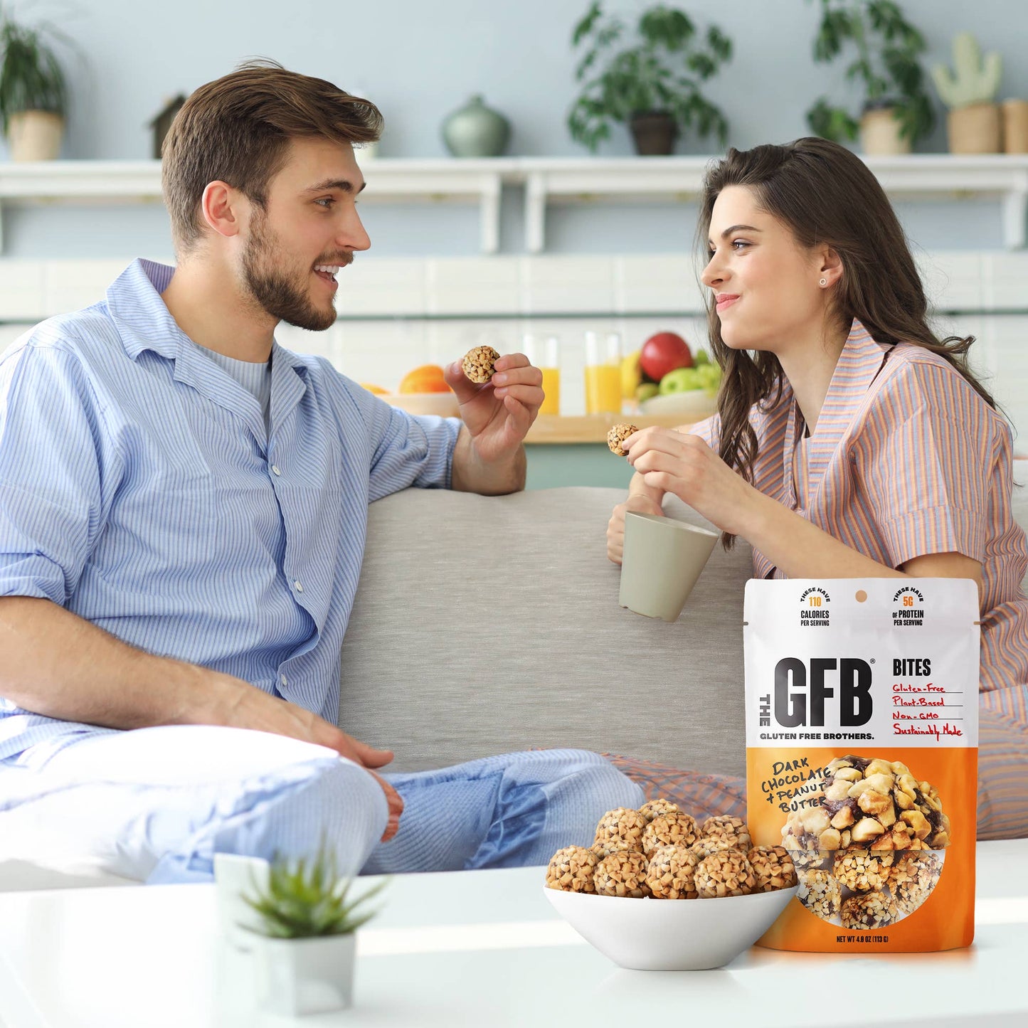The GFB: Dark Chocolate Peanut Butter Protein Bites 4oz