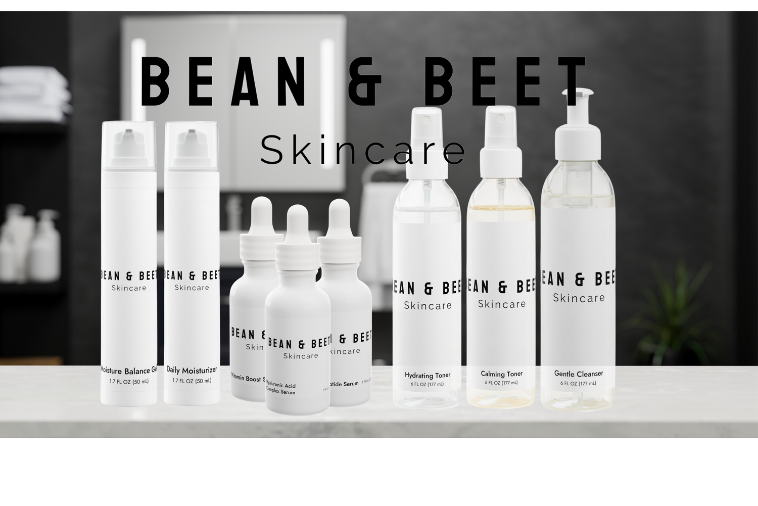 Bean & Beet Vegan Skincare Collection