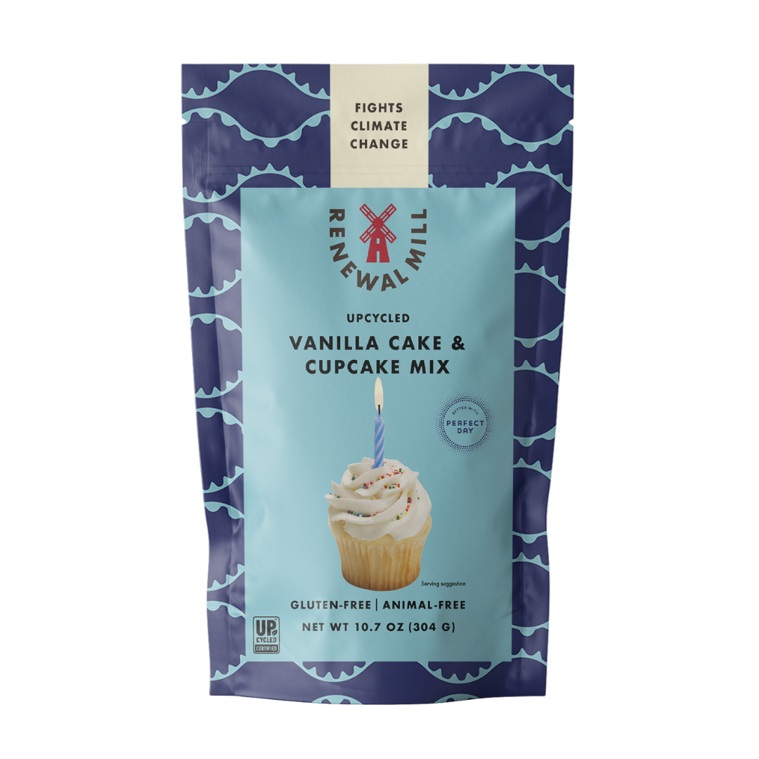 Upcycled Vanilla Cake & Cupcake Mix (Gluten-Free)