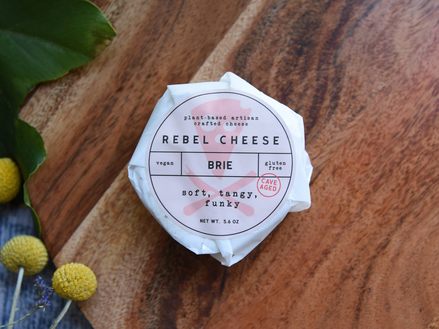 Artisanal Cave-Aged Plant-Based Brie - 5.6 oz