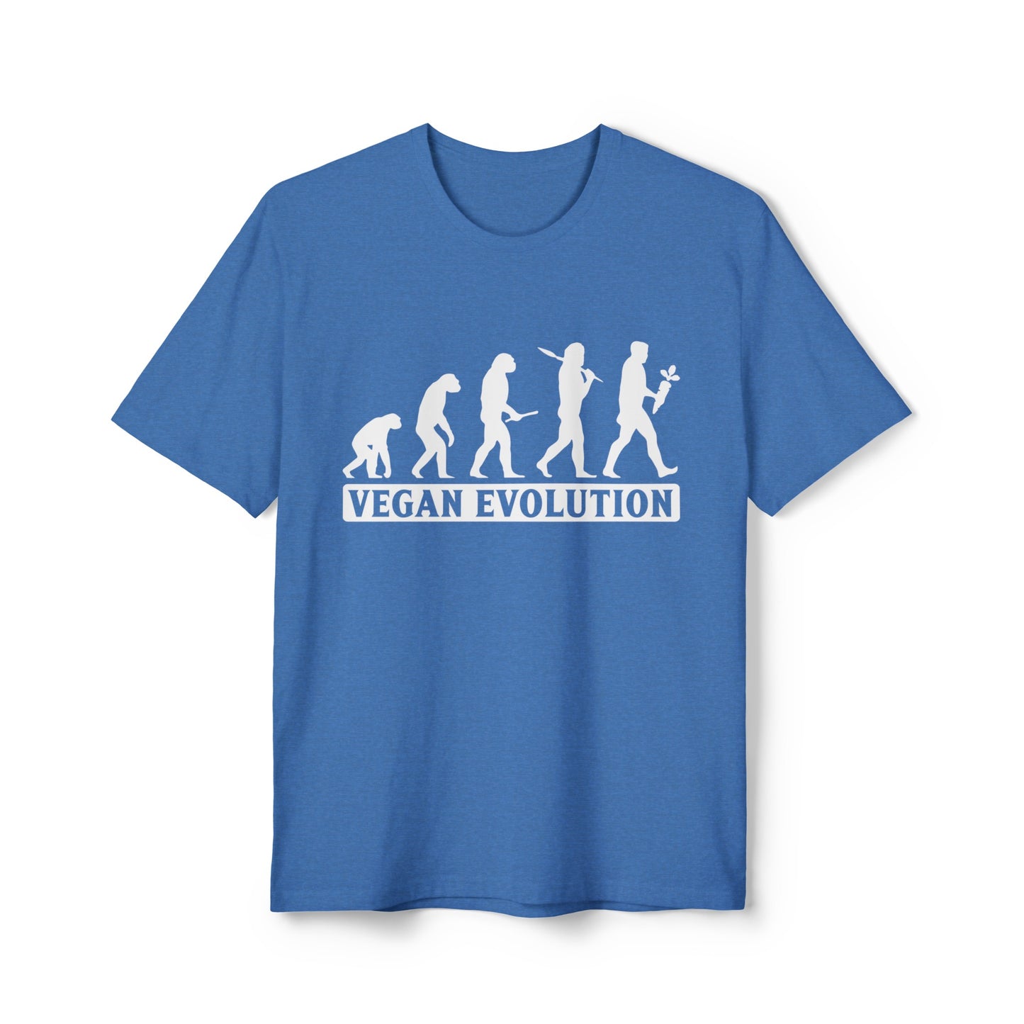 Vegan Evolution Unisex District® Re-Tee® Recycled Cotton & Post-consumer Recycled Polyester