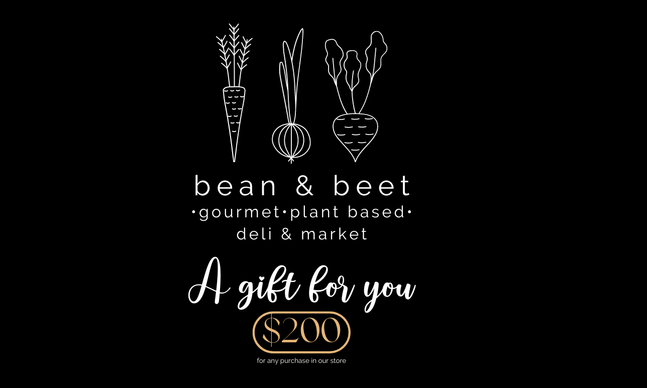 Bean & Beet Flexible Gift Card - Choose Any Value from $10 to $200