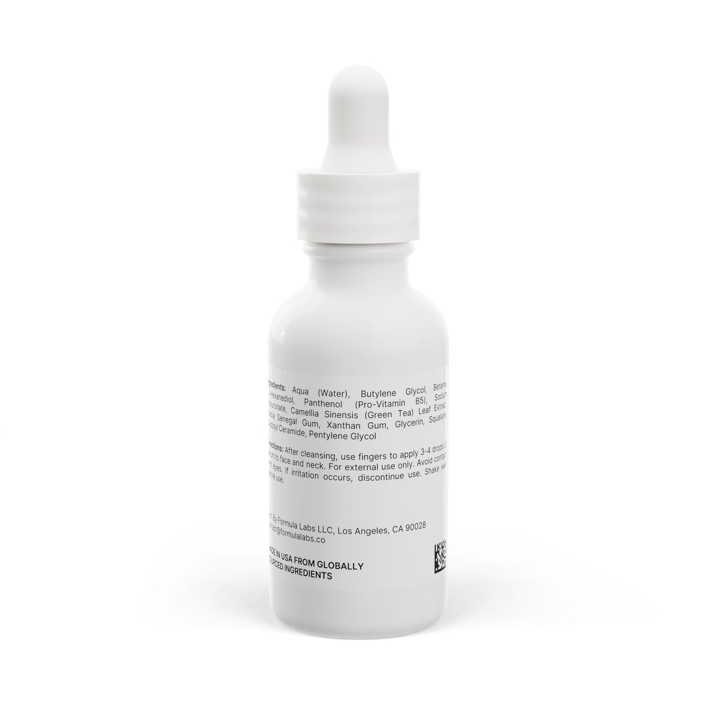 Hydrating Hyaluronic Acid Serum with Squalane & Green Tea - 1oz