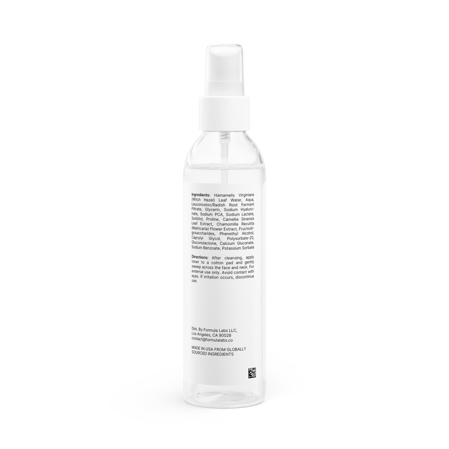 Hydrating Toner for Radiant Skin by Bean & Beet Skincare, 6oz