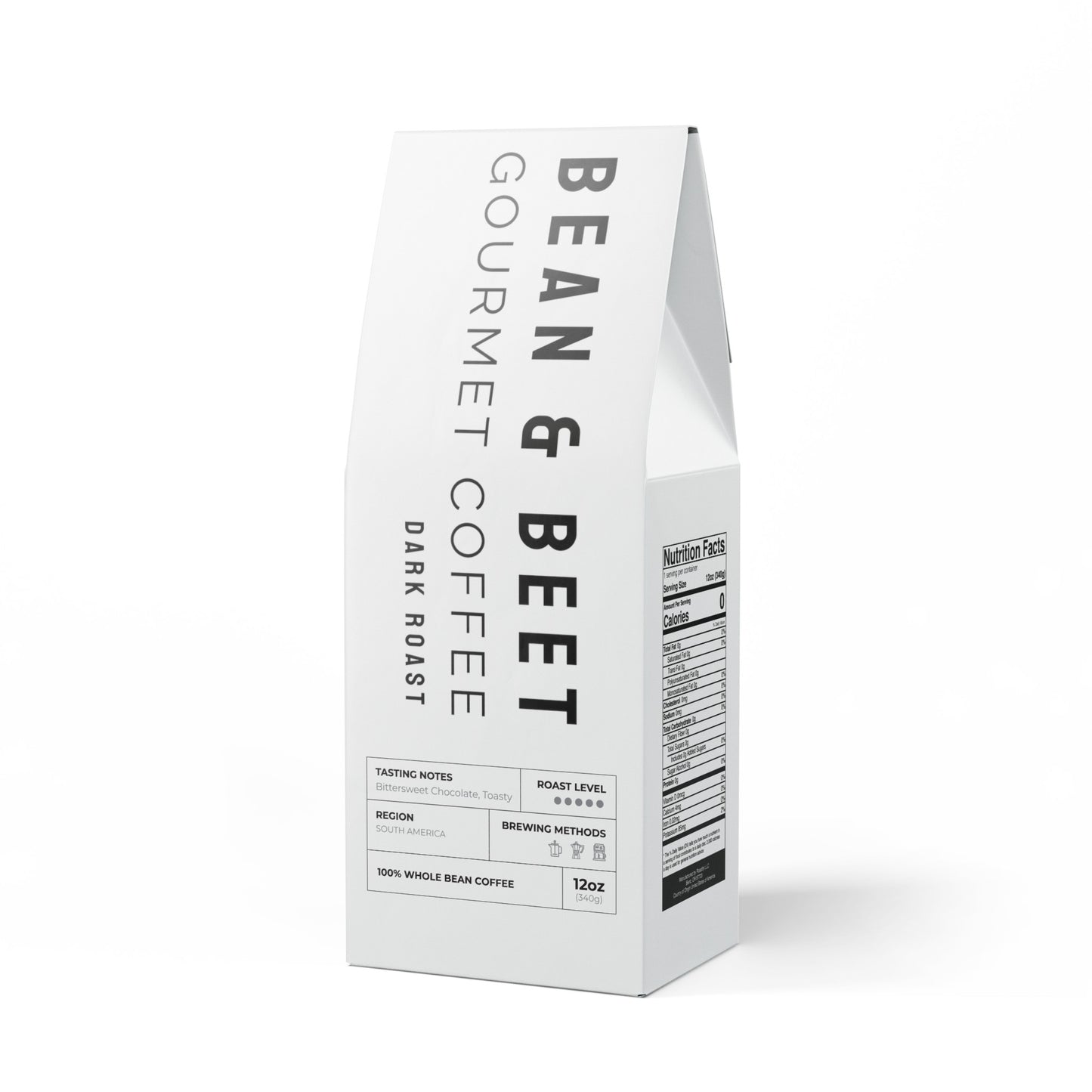 Bean & Beet Gourmet Coffee Bitterroot Coffee Blend (Dark French Roast)