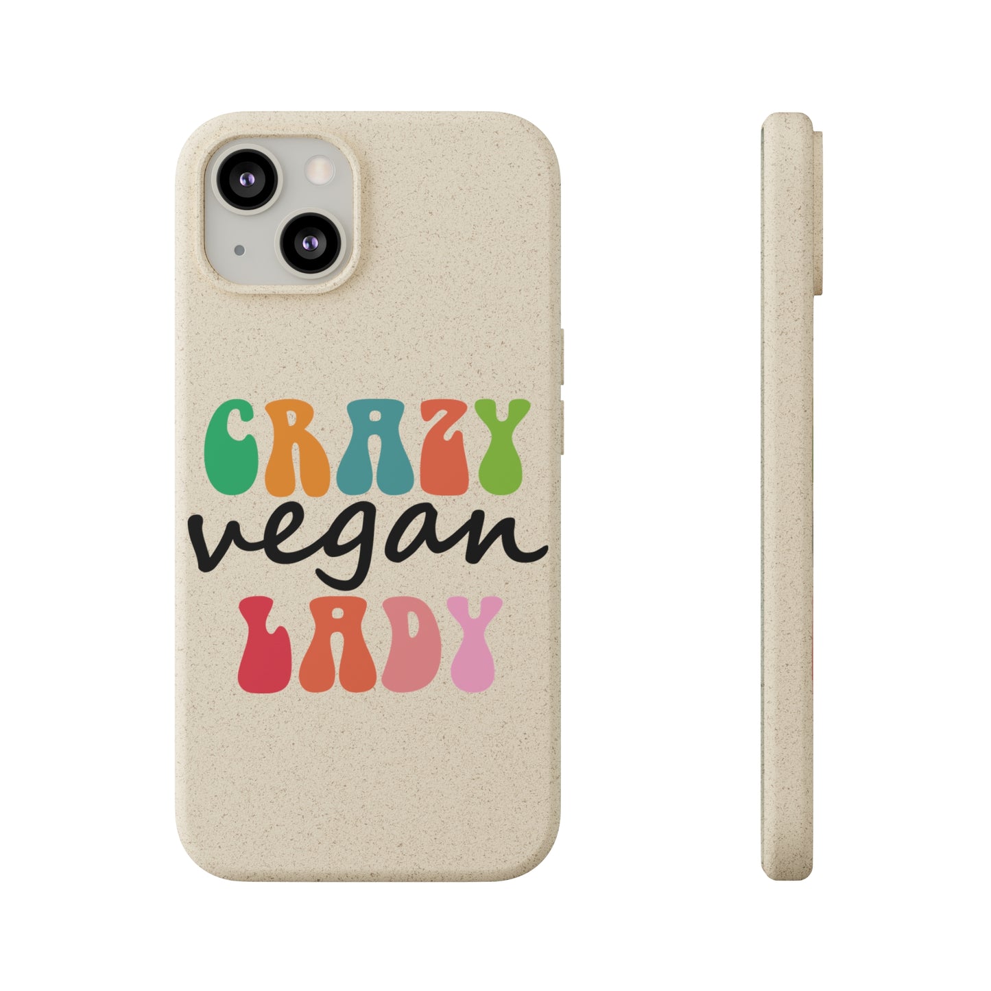 Eco-Friendly Vegan Chic Biodegradable Phone Case - Earthy Tone