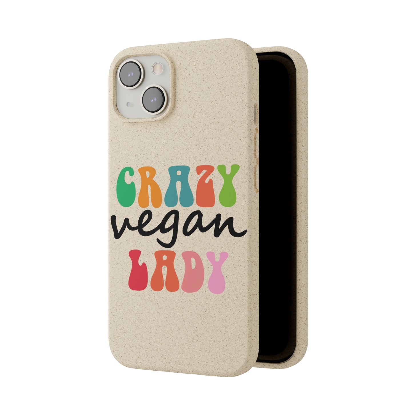 Eco-Friendly Vegan Chic Biodegradable Phone Case - Earthy Tone