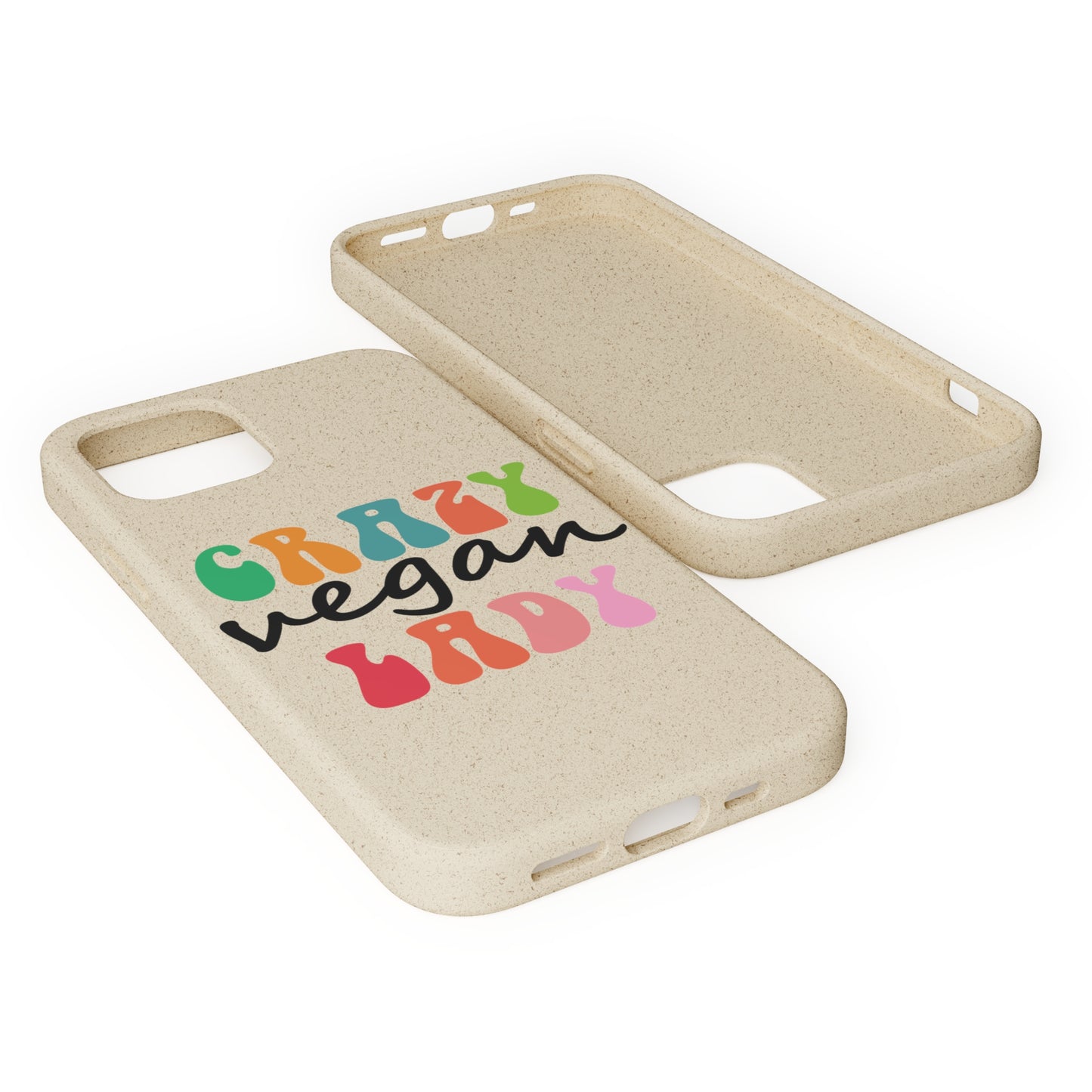 Eco-Friendly Vegan Chic Biodegradable Phone Case - Earthy Tone