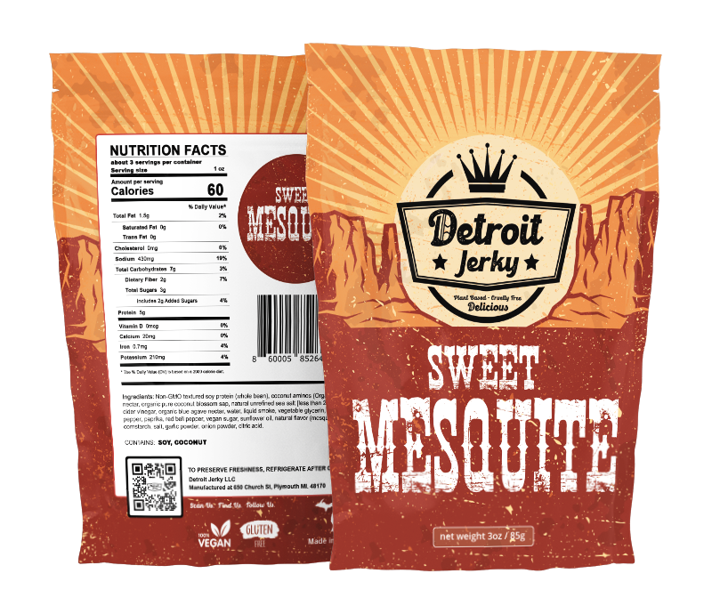 Detroit Jerky - Sweet Mesquite