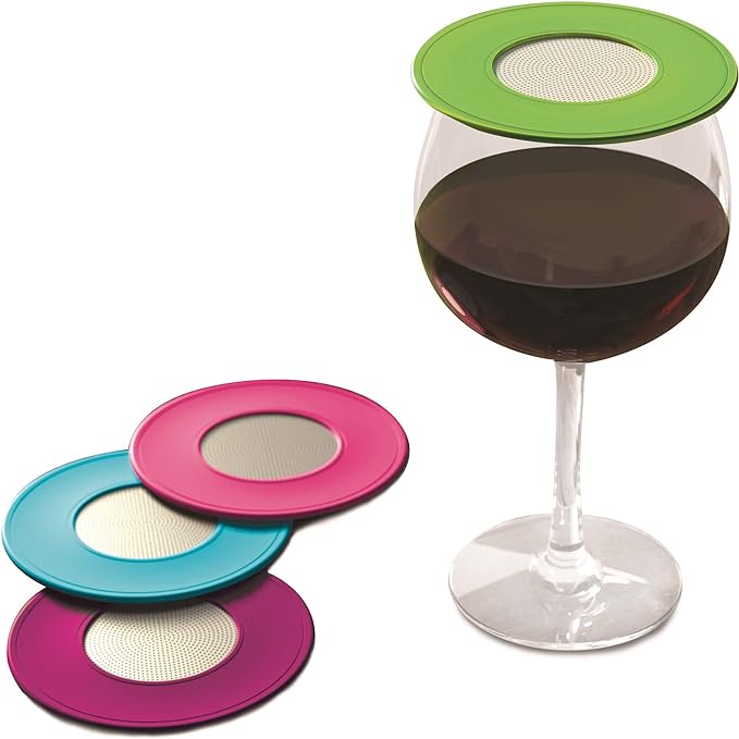 Innovative Ventilated Wine Glass Covers