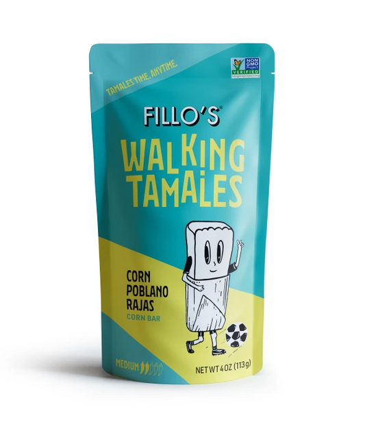 Fillo's Vegan Corn Poblano Rajas Adventure Tamales