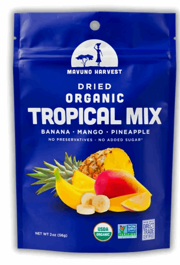 Mavuno Harvest Tropical Dried Fruit Mix