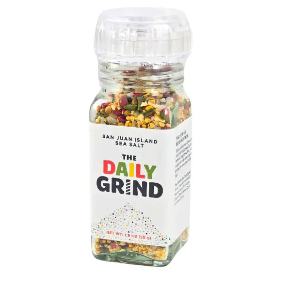 San Juan Island Daily Grind Grinder - Organic Spices & Solar Evaporated Salt