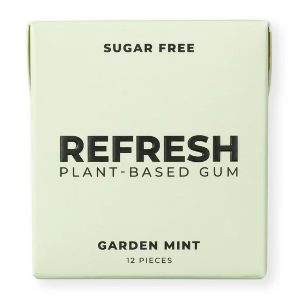 Cinnamon Burst Refresh Gum - Plant Based - Sugar Free - Mint, Raspberry