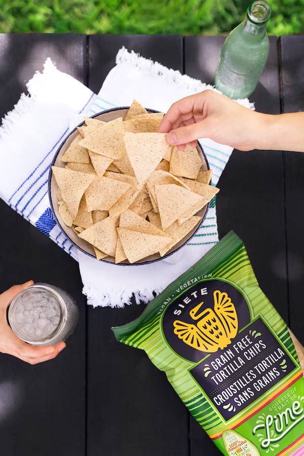 SALE - Siete 5oz Lime Grain Free Tortilla Chips