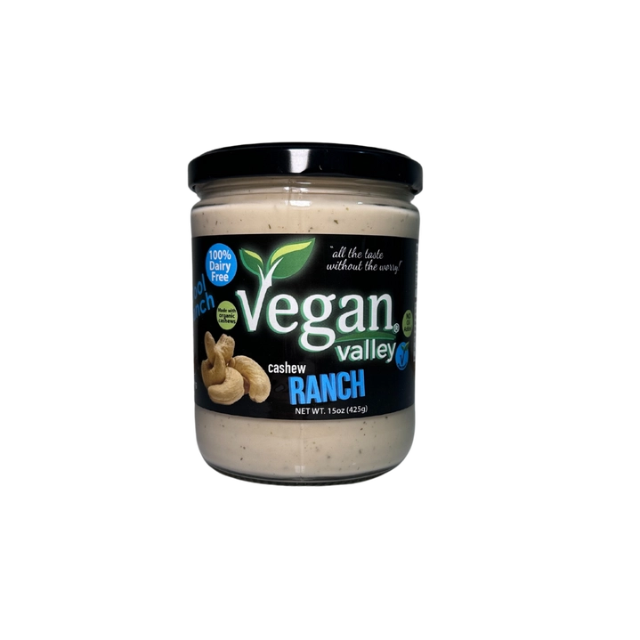 Vegan Valley Gourmet Plant-Based Cheese & Ranch Dips