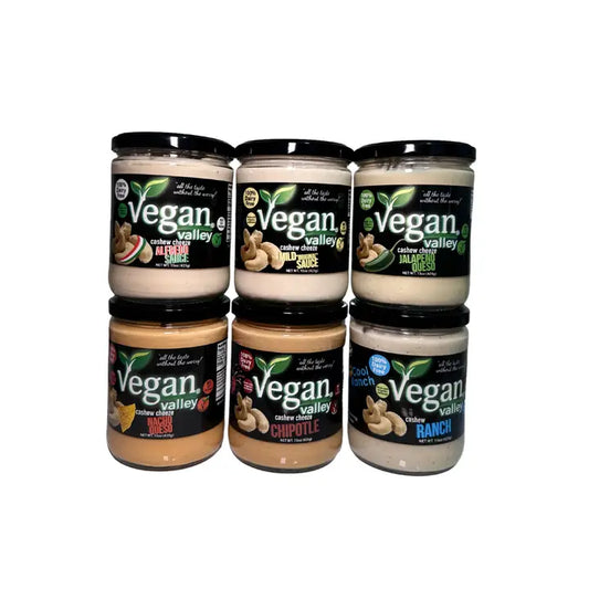 Vegan Valley Gourmet Plant-Based Cheese & Ranch Dips