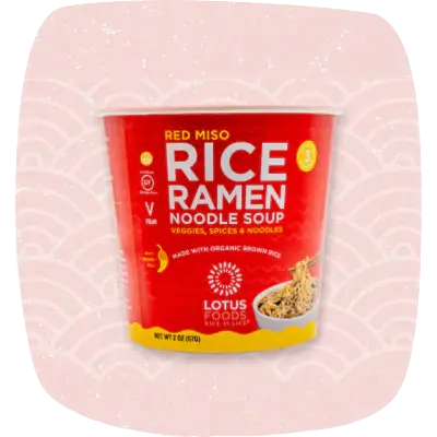 Spicy Red Miso Brown Rice Ramen Soup Cup