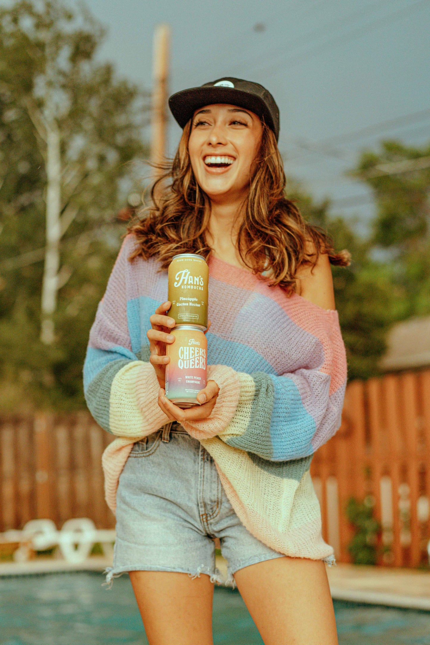 Cheers to Love - Sparkling White Peach Kombucha