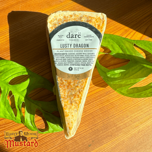 Limited Edition Darë Lusty Dragon Plant-Based Cheese Wedge