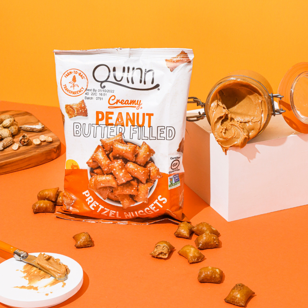 Quinn Gluten-Free Peanut Butter Pretzel Nuggets 1.5oz