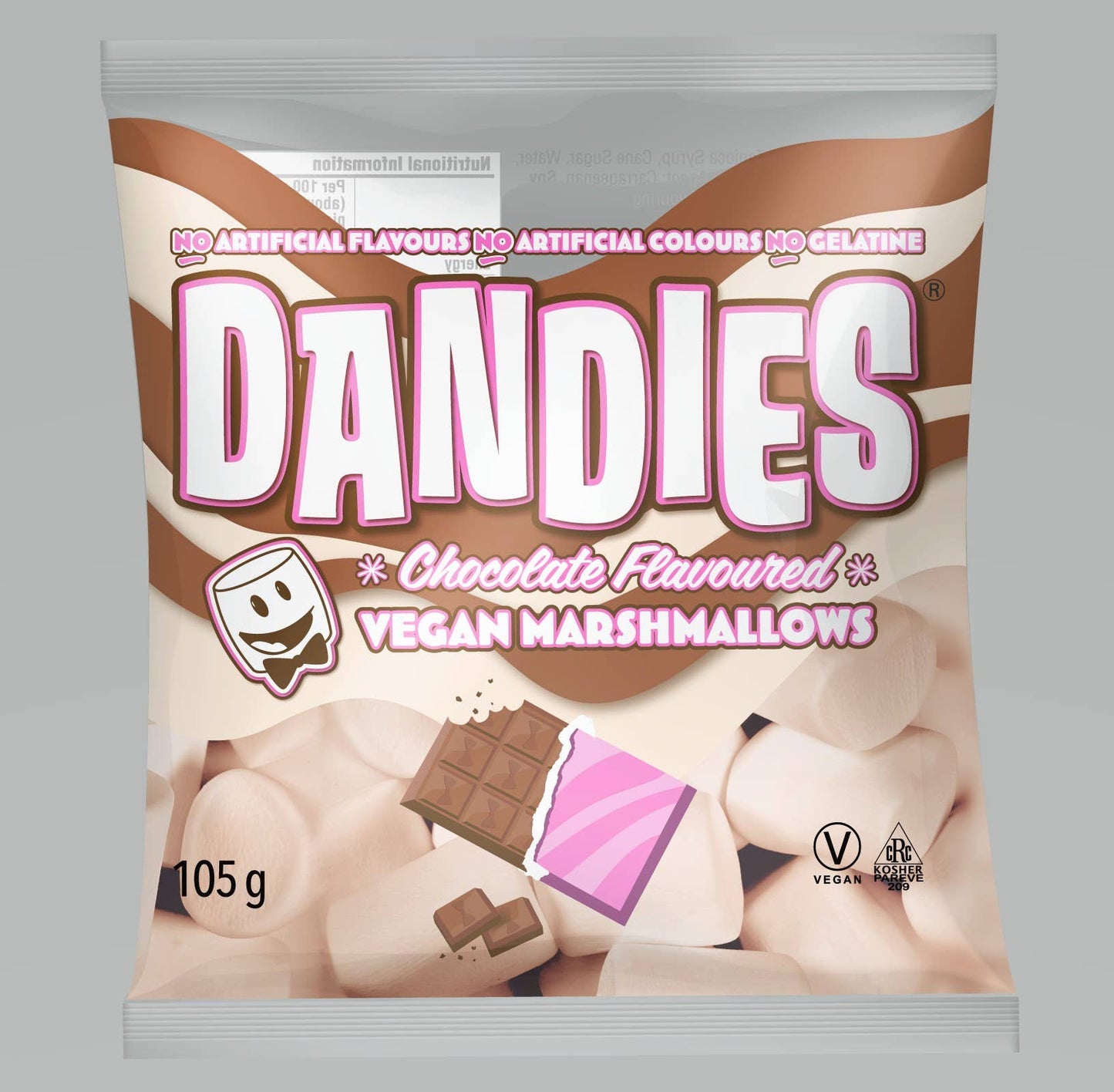 Dandies Vegan Chocolate Marshmallows - Plant-Based Treats