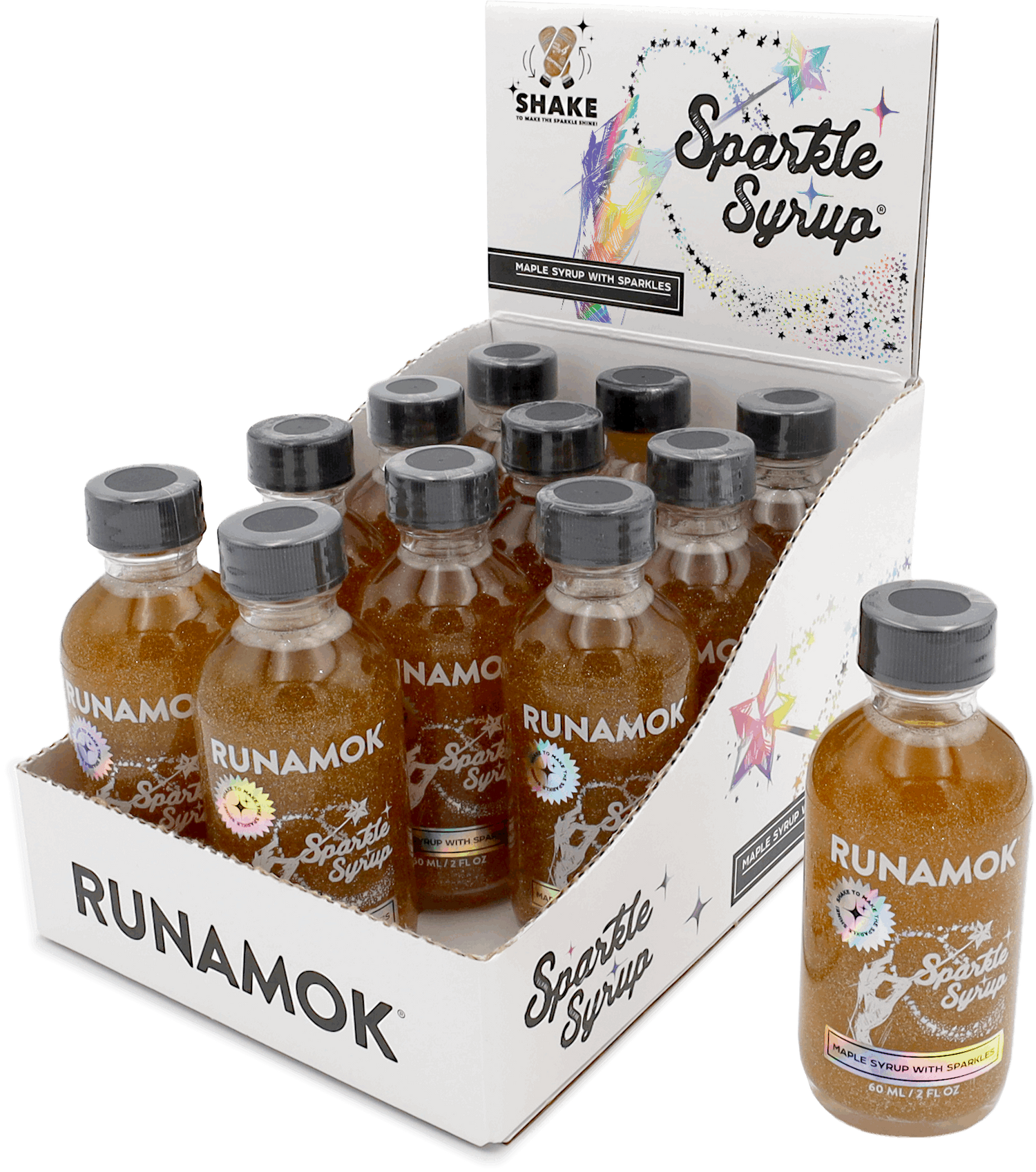*LIMITED RELEASE Runamok Mini Sparkle Maple Syrup 60ml