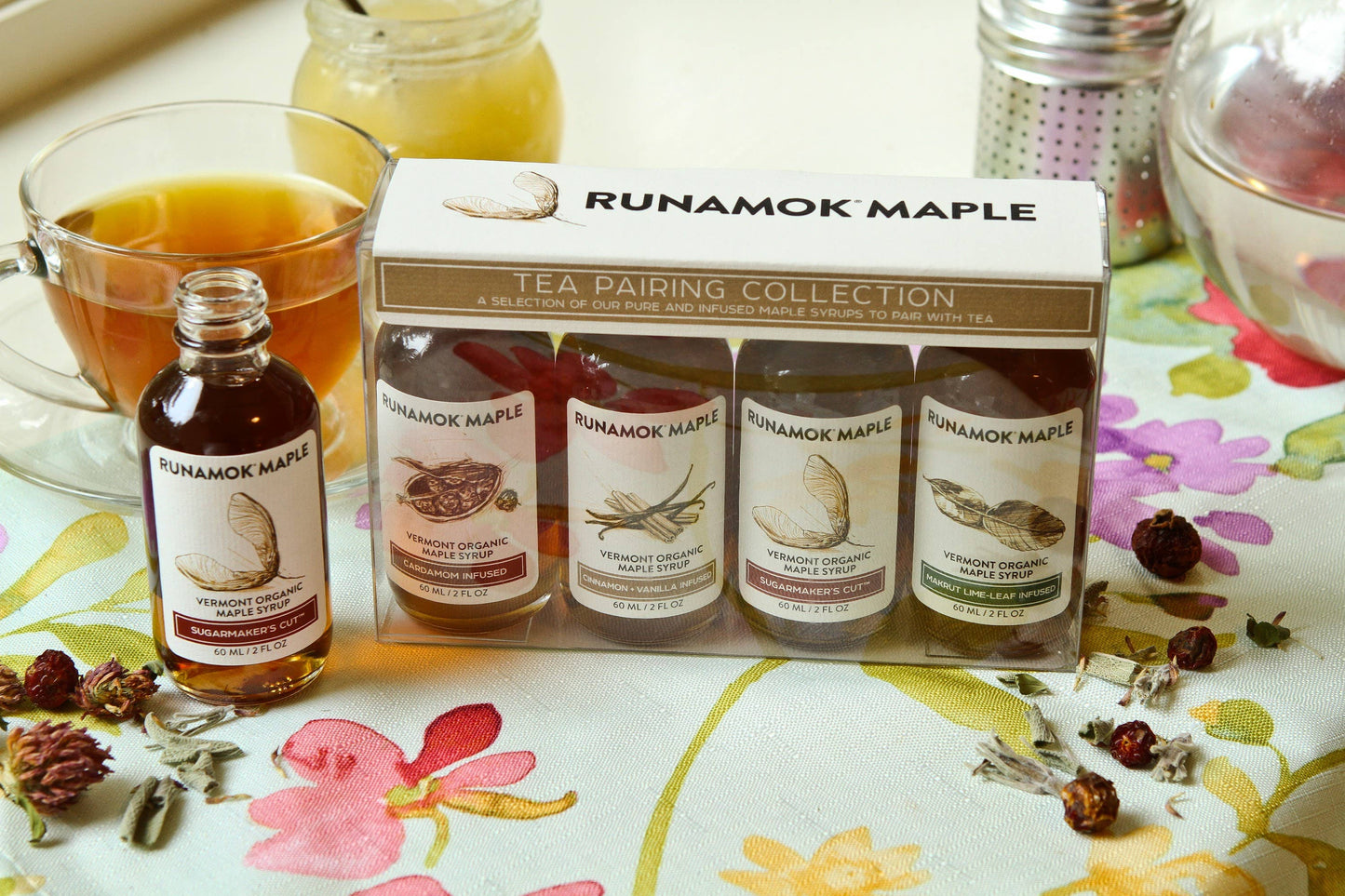 Maple Syrup Infusions Tea Gift Set for the Ultimate Tea Experience