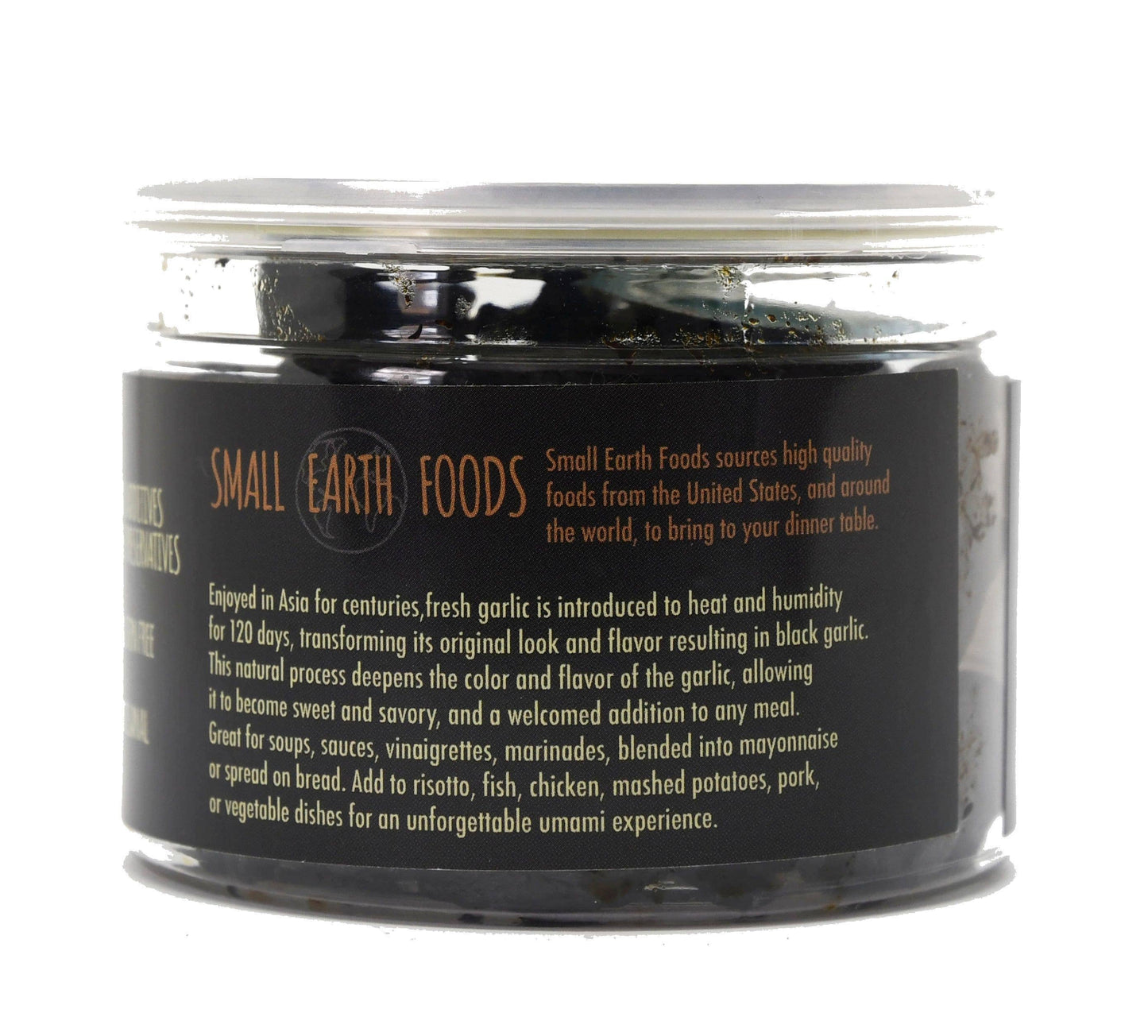 Fermented Black Garlic Cloves - Peeled 5.29oz