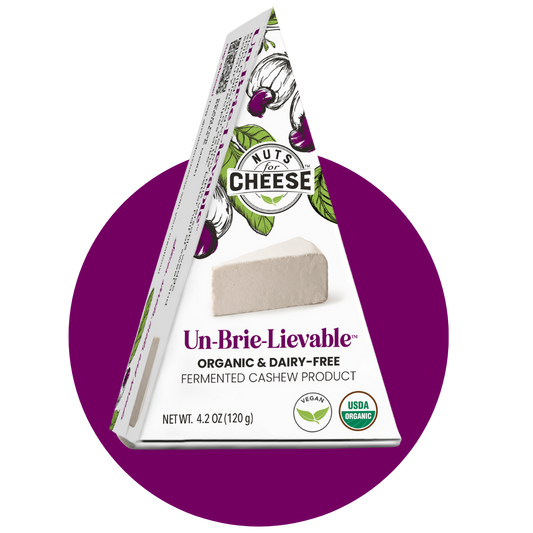 Nuts For Cheese Un-Brie-Lievable™ Plant Based Cheese