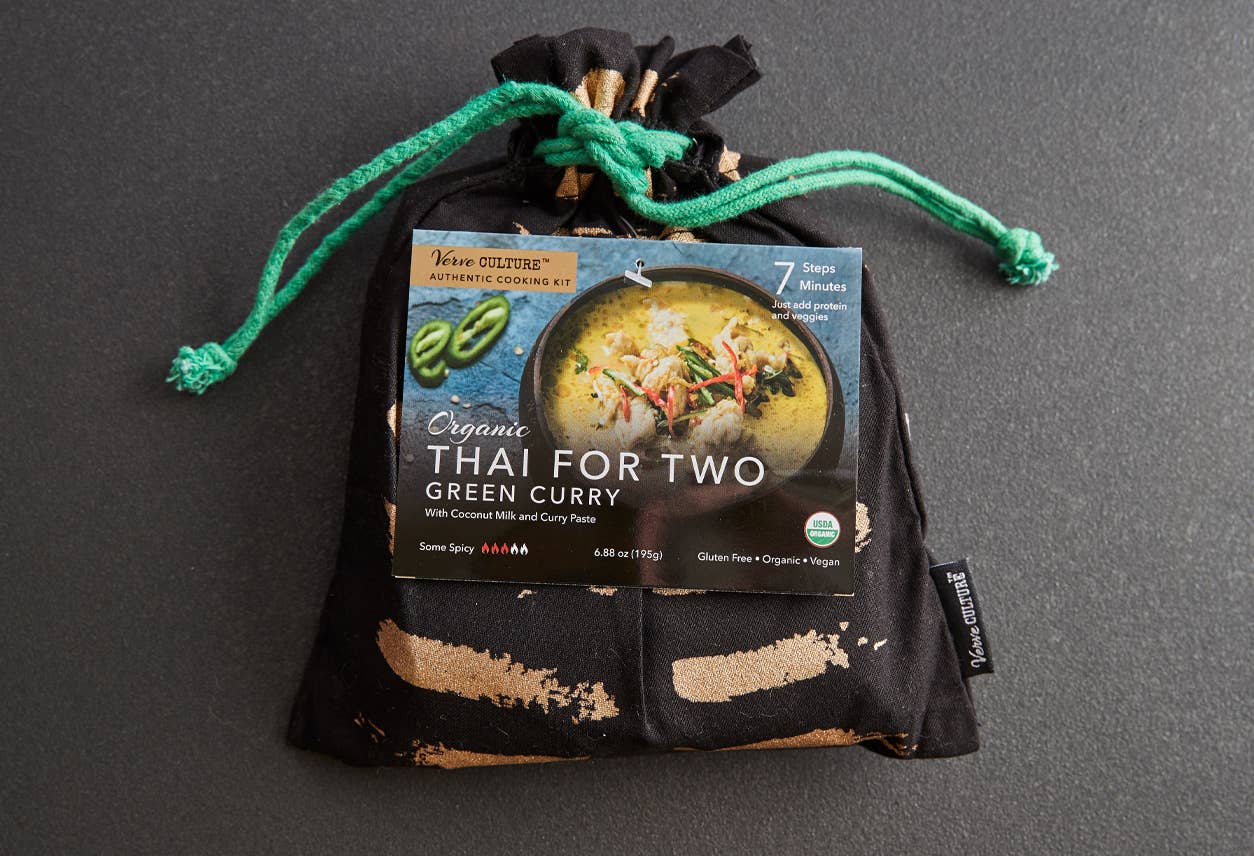 SALE - Thai for Two Cooking Kit - Organic Green Curry