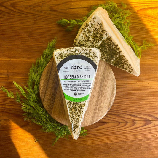 Darë Horseradish Dill Plant-Based Cheese Wedge