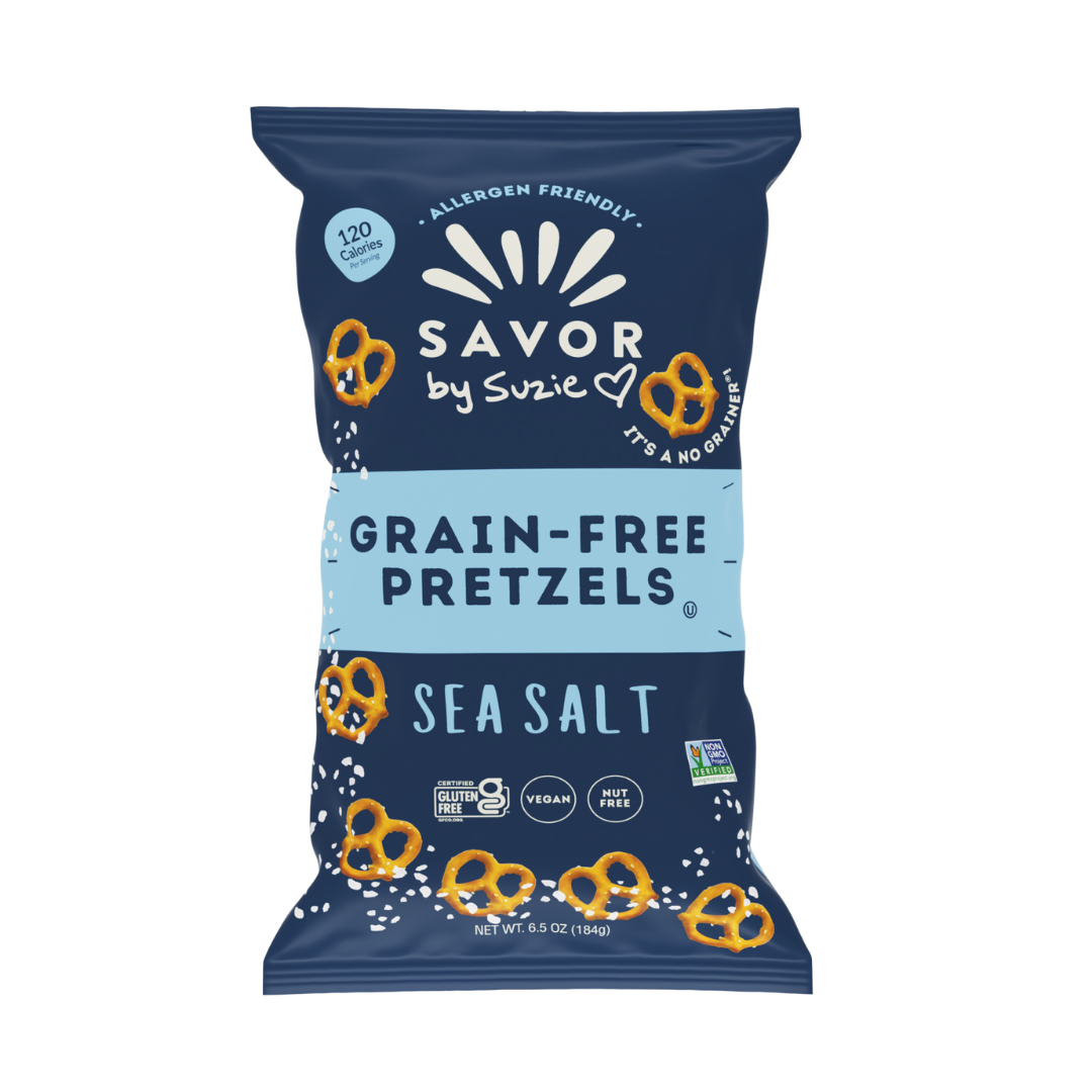 Grain Free Sea Salt Pretzel Crunch by Suzie - 6.5oz